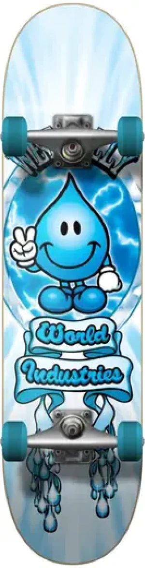 World Industries Wet Willy Kinder Skateboard (Blau)