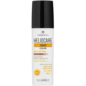 Heliocare 360º Gel Oil-Free SPF50+ Color with Mattifying Action 50mL Bronze Intense SPF50+