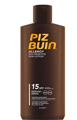 Piz Buin Allergy Sun Sensitive Body Skin Lotion Protection 200mL SPF15