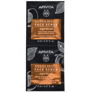 Apivita Soft Apricot Exfoliating Mask 2x8mL