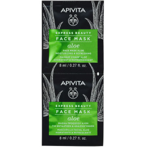 Apivita Moisturizing Aloe Mask 2x8mL