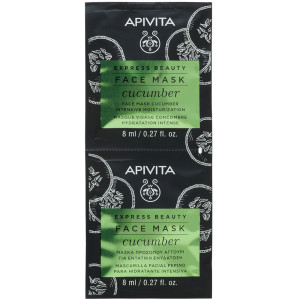 Apivita Intensive Moisturizing Cucumber Mask 2x8mL