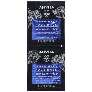 Apivita Sea Lavender Moisturizing & Anti-Pollution Mask 2x8mL