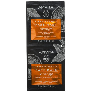 Apivita Orange Illuminating Mask 2x8mL