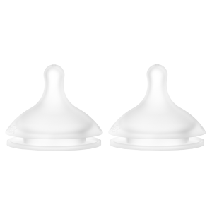 Suavinéx Sx Pro Physiological Teat in Silicone for Baby Bottle 2&nbsp;un. +6m L: Dense Flow