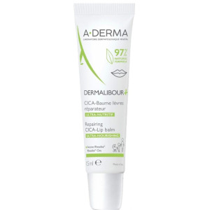 A Derma Bálsamo labial Dermalibour + Cica 15mL