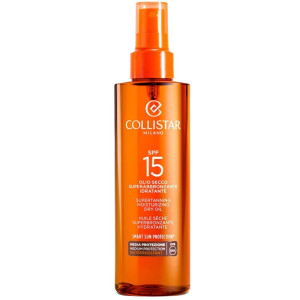 Collistar Supertanning Moisturizing Dry Oil SPF15 200mL SPF15