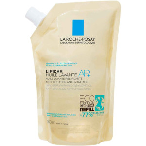 La Roche-Posay Lipikar Ap + Aceite limpiador para pieles atópicas 400mL Recarga
