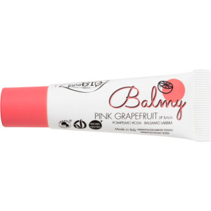 puroBio Balmy Moisturizing Lip Balm 10mL 02 Pink Grapefruit