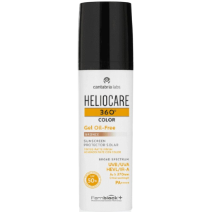 Heliocare 360º Gel Oil-Free SPF50+ Color with Mattifying Action 50mL Bronze SPF50+
