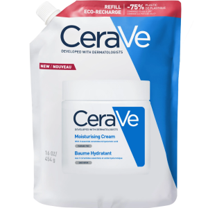 CeraVe Moisturizing Cream for Face and Body 454g Refill