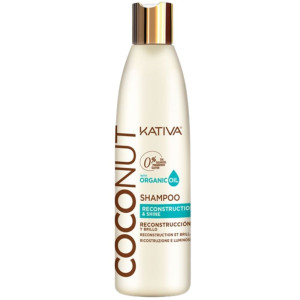 Kativa Coconut Shampoo Reconstruction and Shine 355mL