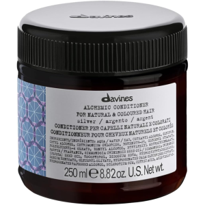 Davines Alchemic Acondicionador plateado para cabellos rubios y fríos 250mL