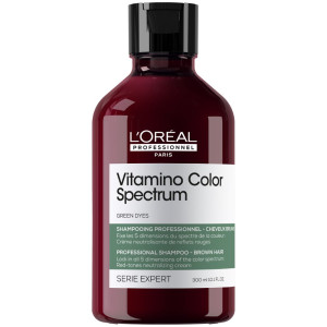 L'Oréal Professionnel Serie Expert Vitamino Color Spectrum Shampoo Green Dyes Brown Hair Protection 300mL