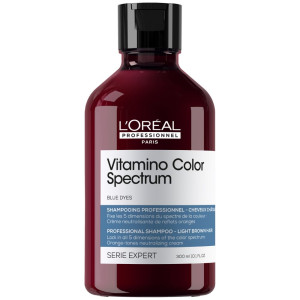 L'Oréal Professionnel Serie Expert Vitamino Color Spectrum Shampoo Blue Dyes Light Brown Hair Protection 300mL
