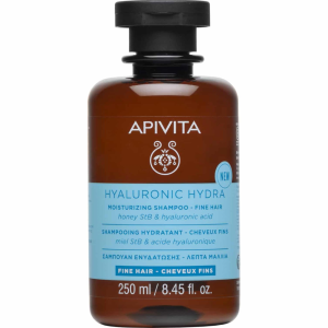 Apivita Hyaluronic Hydra Shampoo Fine Hair with Hyaluronic Acid 250mL