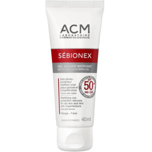 ACM Laboratoire Dermatologique Sébionex Mattifying Sun Gel for Oily Skin 40mL SPF50+