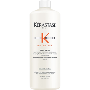 Kérastase Bain Satin Hydrating Shampoo Plant-Based Proteins + Niacinamide Dry Hair 1000mL