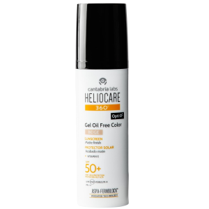Heliocare 360º Gel Oil-Free Color SPF50+ Sunscreen with Mattifying Action 50mL Beige SPF50+