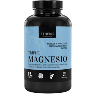 ETHERIS in Beauty Cápsulas de «Triple Magnesium»: complemento alimenticio para los músculos y el sistema nervioso 190&nbsp;caps.