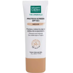 Martiderm The Originals Proteos Screen Fluid Tinted Cream SPF50+ 40mL Medium SPF50+