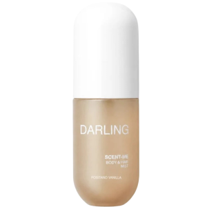 Darling Scent-Me: Bruma ultrafina para el cuerpo y el cabello 100mL Positano Vanilla