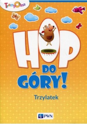 Trampolina Hop,do góry! Trzylatek Teczka - Brak - książka  wyd. 2017