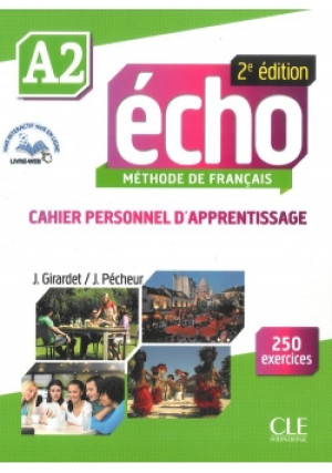 Echo A2 Ćwiczenia +CD - Jacky Girardet - książka  wyd. 2016