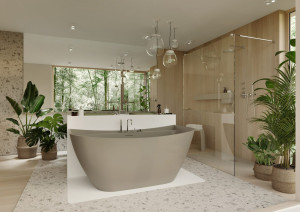 Wanna Kompozytowa Harda 1650 x 850 - Kolor Biały - Połysk