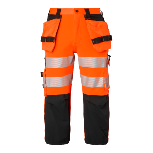 Top Swede 314 Craftsmen 3/4 - Klasse 2 - Arbeidsbukse Fluorescerende oransje/svart C54