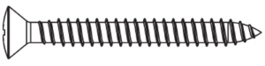 Arvid Nilsson Plateskrue Iso 7051 Elforzinket St4,2 × 13 Pz 2