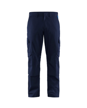 Blåkläder 14481832 Stretch Arbeidsbukse Marineblå/kornblomstblå D104