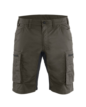 Blåkläder 14491845 Stretch Arbeidsshorts Mørk oliven/svart C54