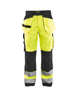 Blåkläder 15331860 Hi-Vis Håndverksbukse Hivis Gul/Sort D116