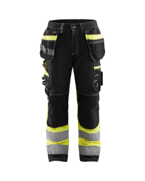 Blåkläder 17941370 Klasse 1 Arbeidsbukse Svart/Hivis Gul D92