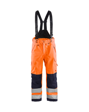 Blåkläder 18671977 Klasse 2 Arbeidsbukse Hivis Oransje/Marineblå D120