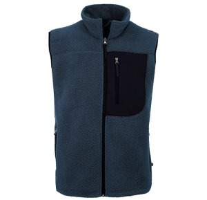 Texstar Fv85 Pile Fleecevest Marine/svart 3XL
