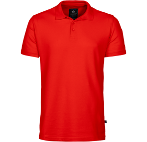Texstar Ps03 Pikéskjorte rød L
