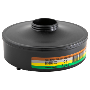 Sundström Sr 597 Gass A1be2k1 2p Papr - Motorassistert (Papr) - Filter Svart