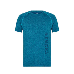 Engel X-Treme  9060-155 – T-Skjorte Turkisblå melange 2XL/3XL