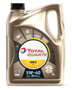 Total Quartz Ineo C3 5w-40 – Syntetisk Motorolje Med Lavt Innhold Av Sulfataske, Fosfor Og Svovel(Tot213790, 1 Stykk, 5 L)