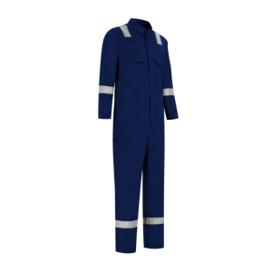 Dapro Toughwear 2 Coverall – Flammehemmende, Tropisk Komfort (Wtou2ck-Ab-58, Arabisk Blå, 1 Stykk, Størrelse-58) Arabisk blå 58