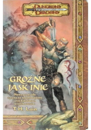 Groźne Jaskinie - T. H. Lain - książka fantasy wyd. 2003