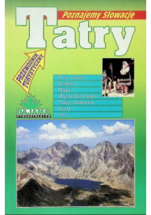 Poznajemy Słowację Tatry - Jan Lacika - książka  wyd. 1999