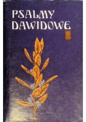 Psalmy Dawidowe - Wojciech Bąk - książka  wyd. 1979