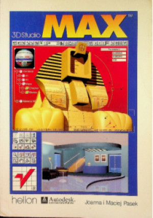 3D Studio MAX - Joanna Pasek - książka  wyd. 2001