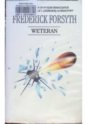 Weteran - Frederick Forsyth - książka  wyd. 2004