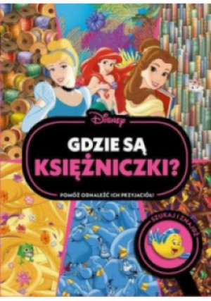 Gdzie są księżniczki? Szukaj i znajdź - książka  wyd. 2021