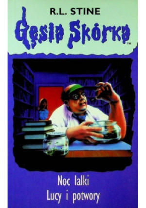Noc lalki Lucy i potwory - R. L. Stine - książka fantasy wyd. 2000