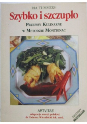 Szybko i szczupło - Ria Tummers - książka  wyd. 1999